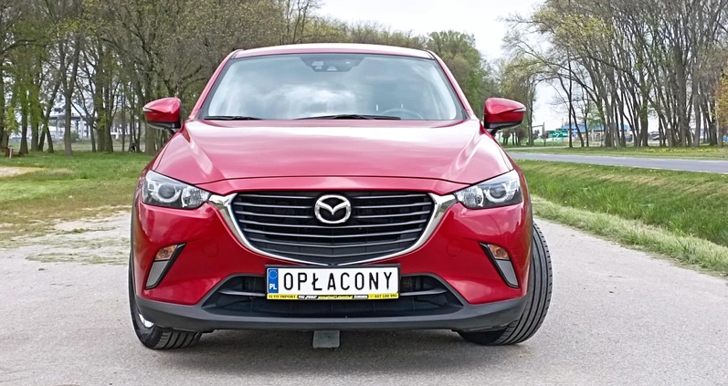 Mazda CX-3 cena 53900 przebieg: 200000, rok produkcji 2015 z Żuromin małe 466